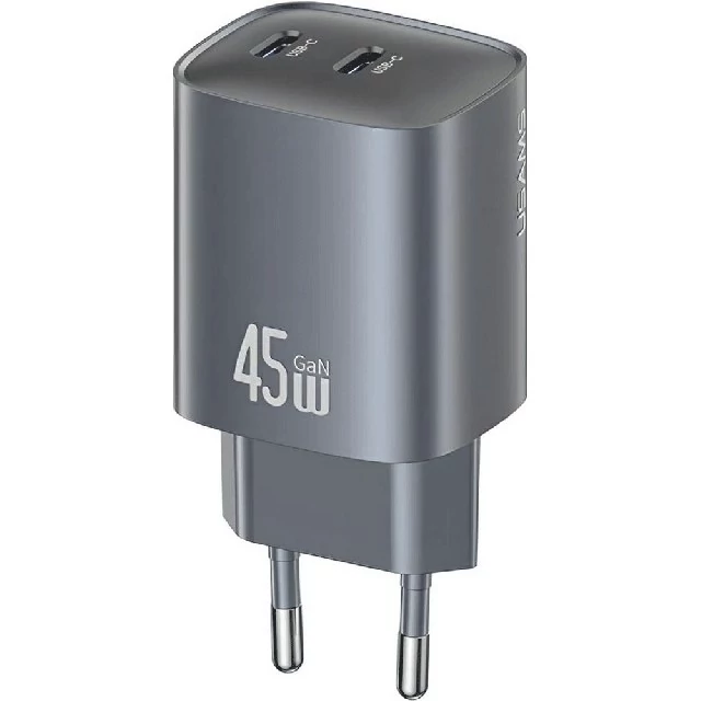 شارژر دیواری فست دو پورت تایپ سی 45 وات یوسامز CC305 T66 Usams