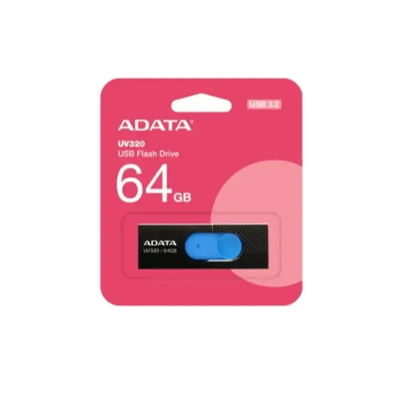 فلش مموری USB 3.2 ای دیتا مدل UV320 ظرفیت 64 گیگابایت (3) Rating 0 of 5 Rating 0.5 of 5 Rating 1 of 5 Rating 1.5 of 5