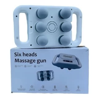 ماساژور بدن ضربه ای 6 سر 6-head percussion body massager