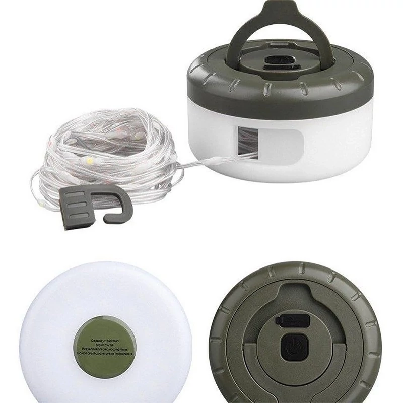 ریسه شارژی کمپینگ String Lights مدل YD-2314 با طول 8 متر