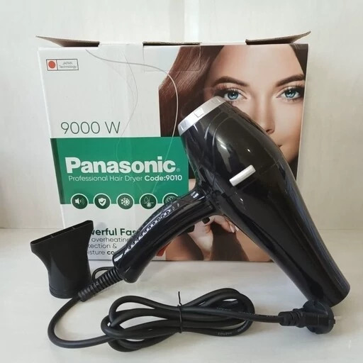سشوار پاناسونیک مشکی 9000وات code 9010