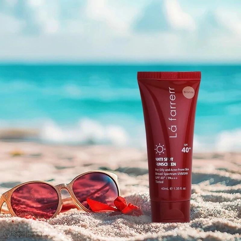 کرم ضد آفتاب و ضد لک بی رنگ ام کیو مدل بایو تچ SPF50