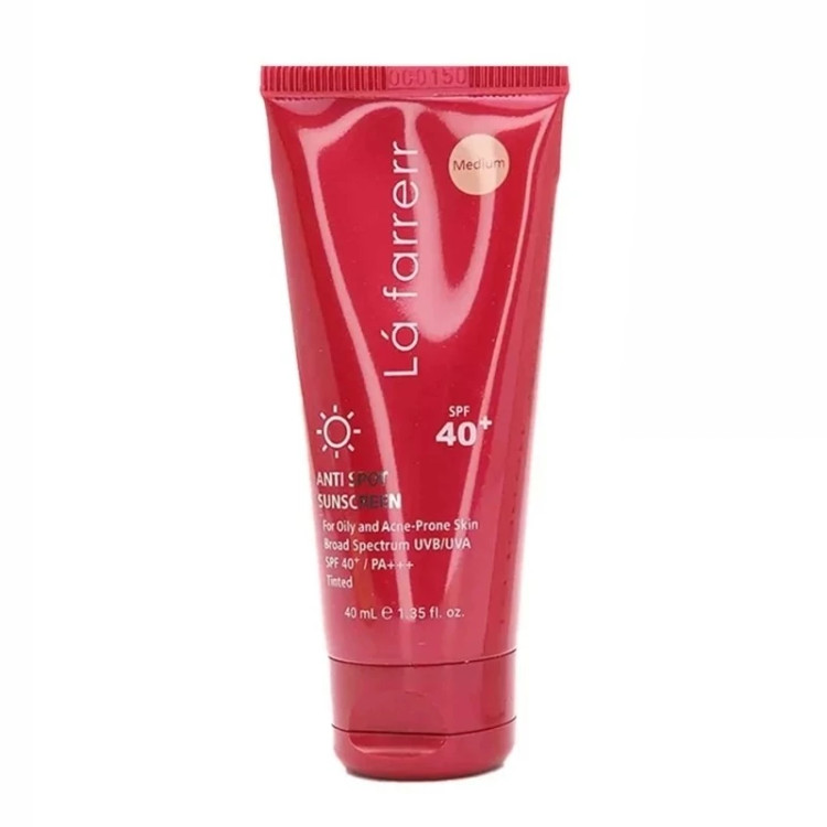 کرم ضد آفتاب و ضد لک بی رنگ ام کیو مدل بایو تچ SPF50