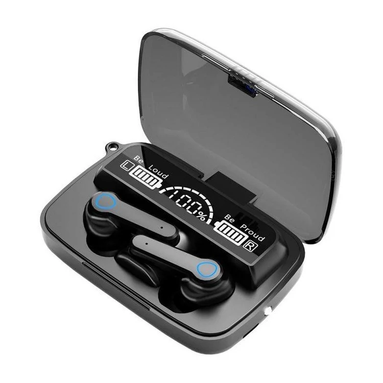 هندزفری بی سیم مدل M19 پک پلمپ Wireless handsfree model M19 sealed pack (special partner sale)