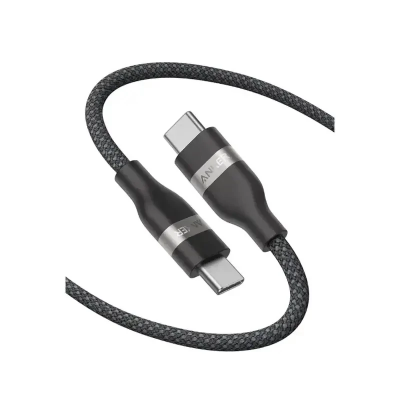 کابل شارژ USB-C to USB-C انکر مدل A82E2 با طول 90 سانتی منر240 وات