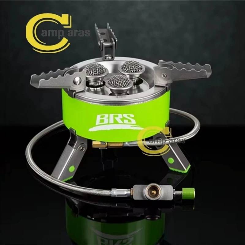 اجاق گاز مسافرتی سه شعله شلنگ دار مدل BRS-73