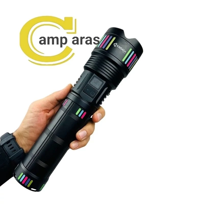 چراغ قوه شکاری زوم دار کینساچ KINSACK KS-512
