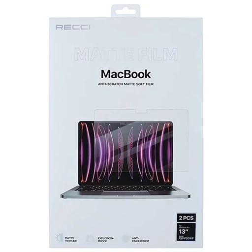 گلس صفحه نمایش مک بوک 13 اینچ رسی RSP-P20WF (پک 2 عددی)