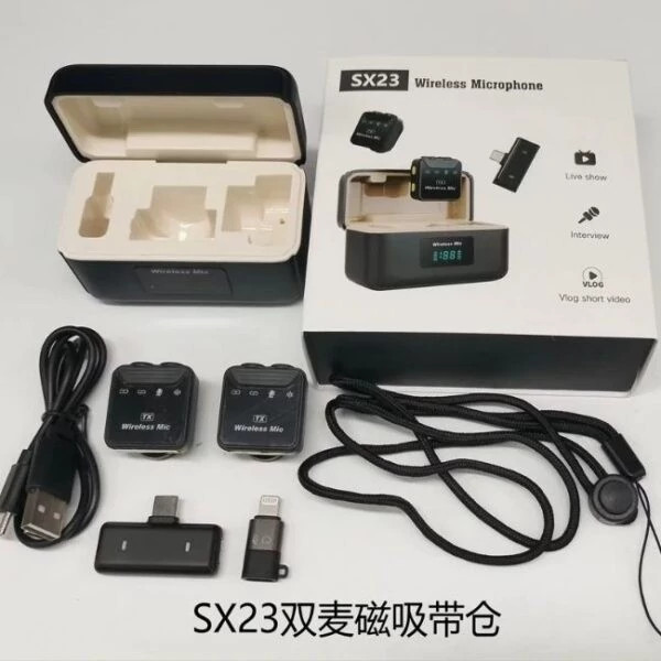 میکروفون یقه ای SX23 دو کاربره