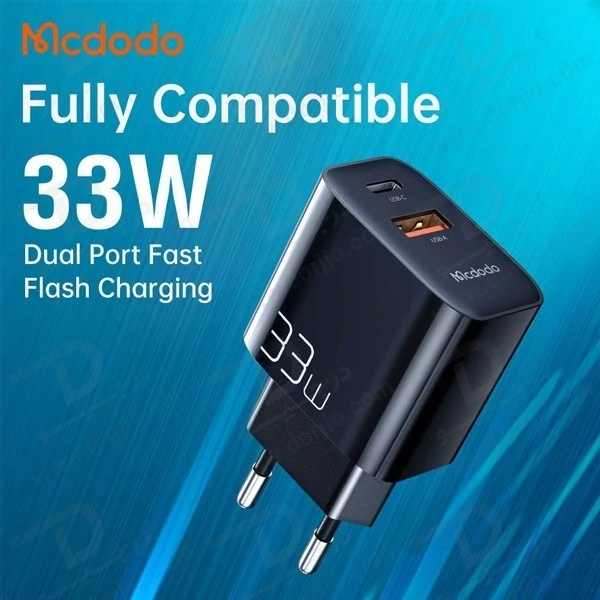 شارژر فست شارژ 33 وات مک دودو مدل ch-0921
