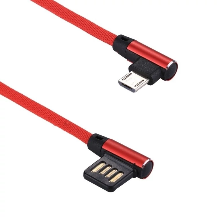 کابل شارژ USB به اندورید 90 درجه USB to Android 90 degree
