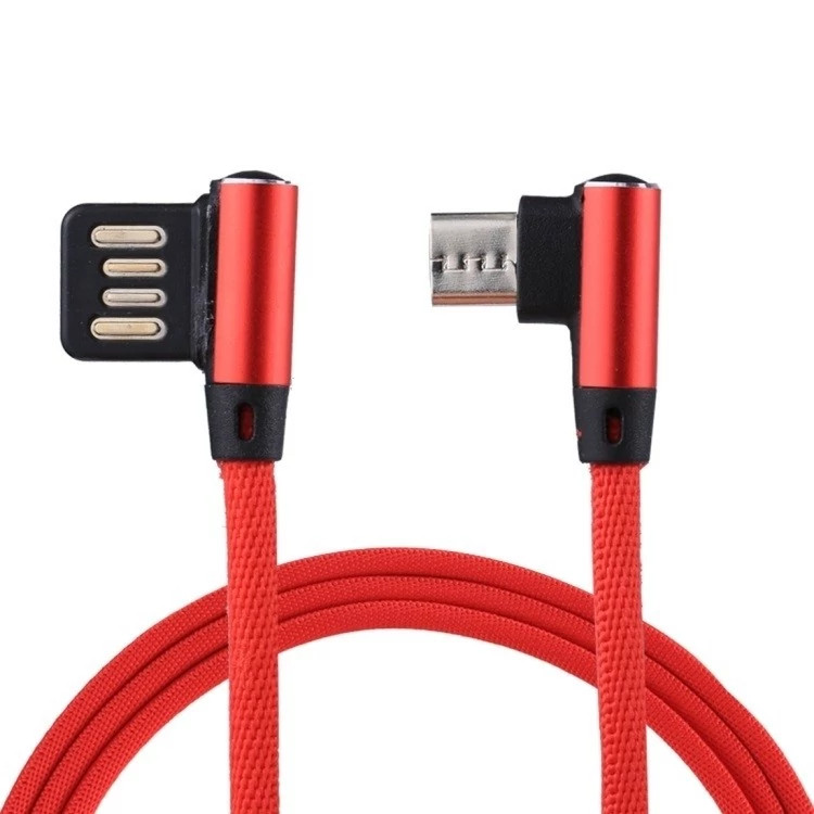 کابل شارژ USB به اندورید 90 درجه USB to Android 90 degree