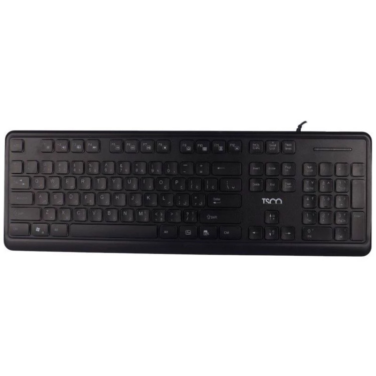 کیبورد تسکو مدل TK8046 با سیم نورپردازی RGB