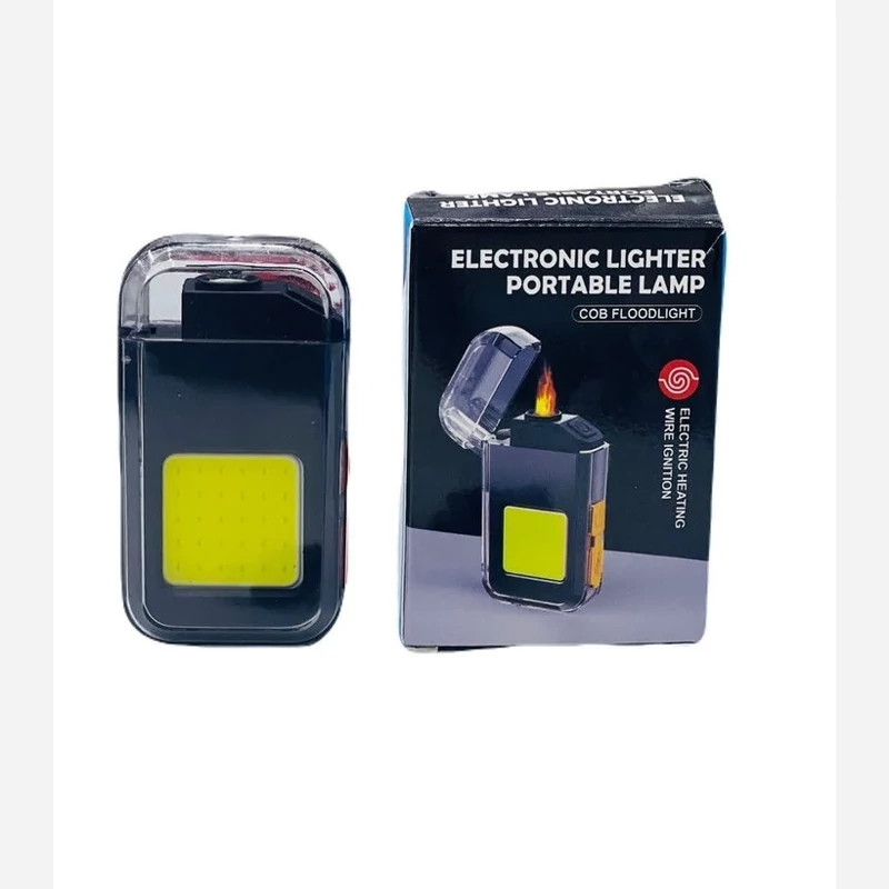 الکتریکی شارژی چراغ قوه دار COB Lighter LAMP
