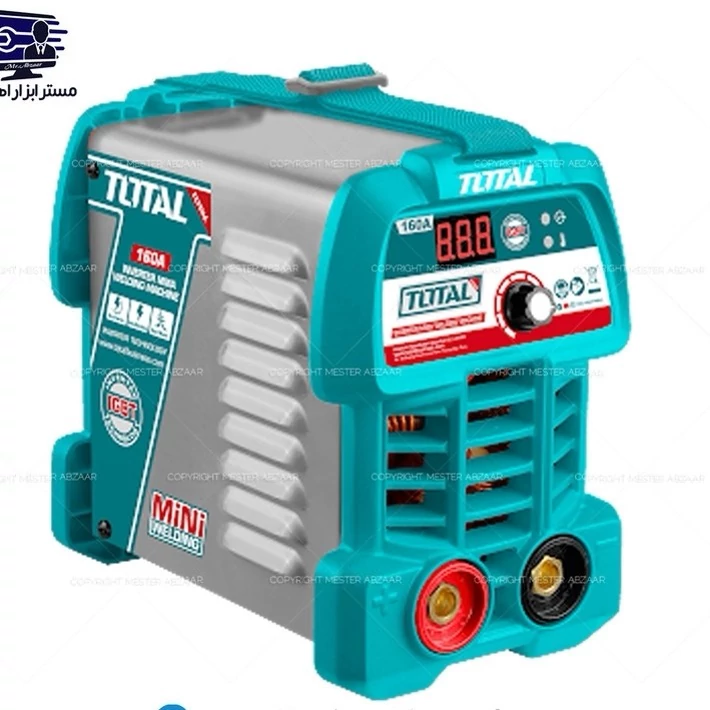 اینورتر جوشکاری 160 آمپر برند توتال مینی موتور جوش مدل TOTAL TW216049