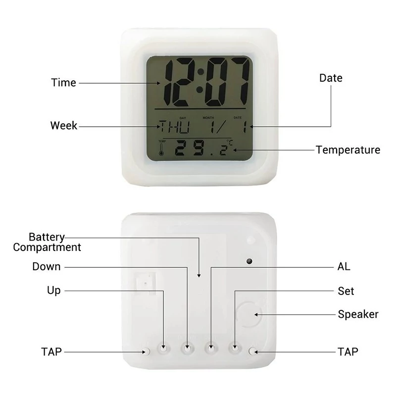 ساعت دیجیتال رومیزی DK-651