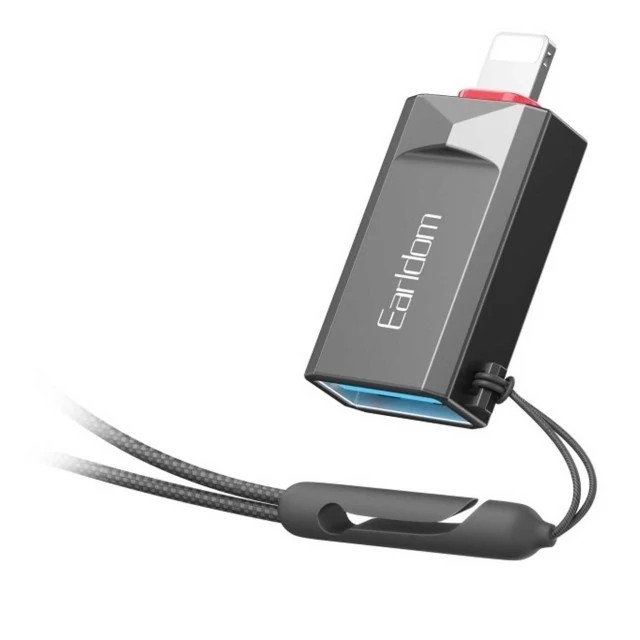 مبدل او تی جی یو اس بی 3.0 به لایتنینگ ارلدام ET-OT87L Earldom Adapter