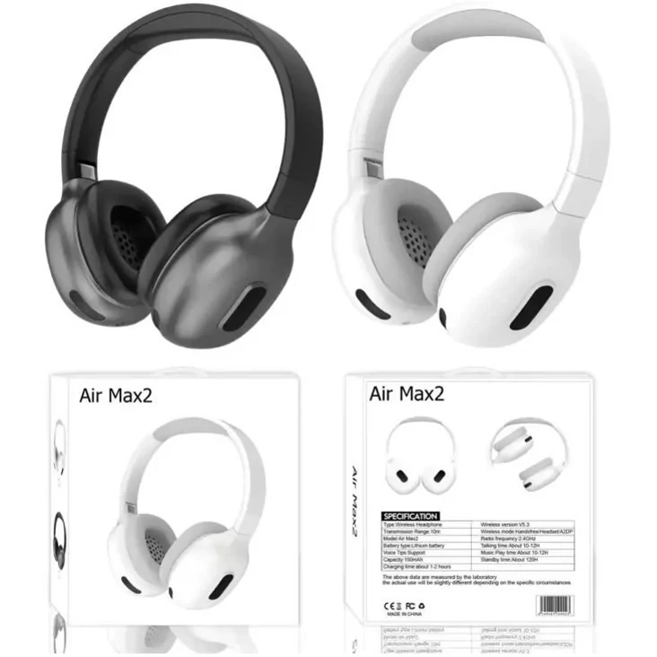 هدفون بلوتوثی، دارای رقص نور، مدل Air Max RGB