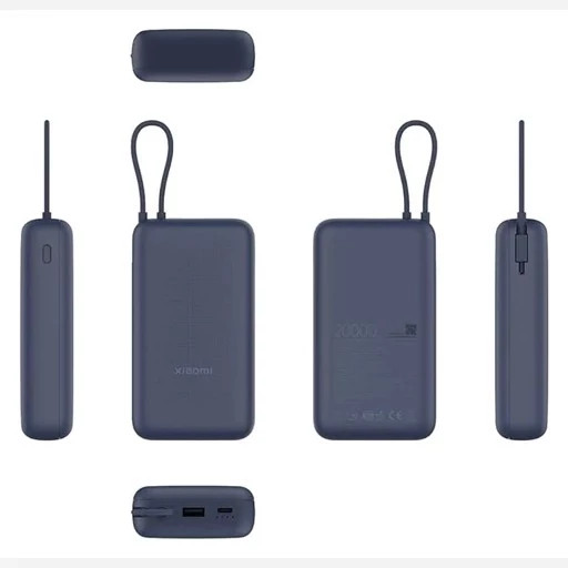 پاوربانک V-PU90B شیائومی 20000 میلی آمپر 33 وات Type-C و USB مدل PB2030MI