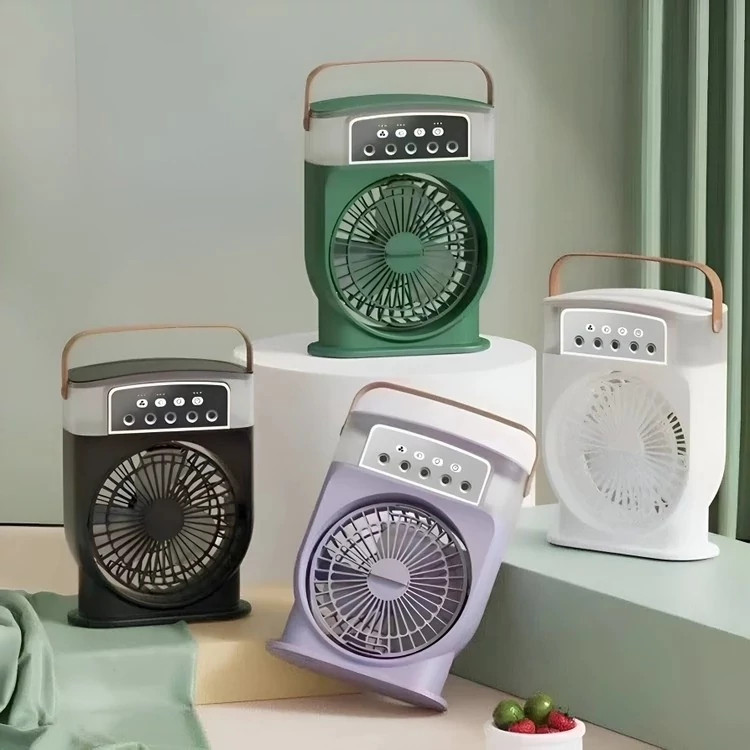 پنکه همراه با مه پاش باطری دار مدل Mini Portable Cooling Fan