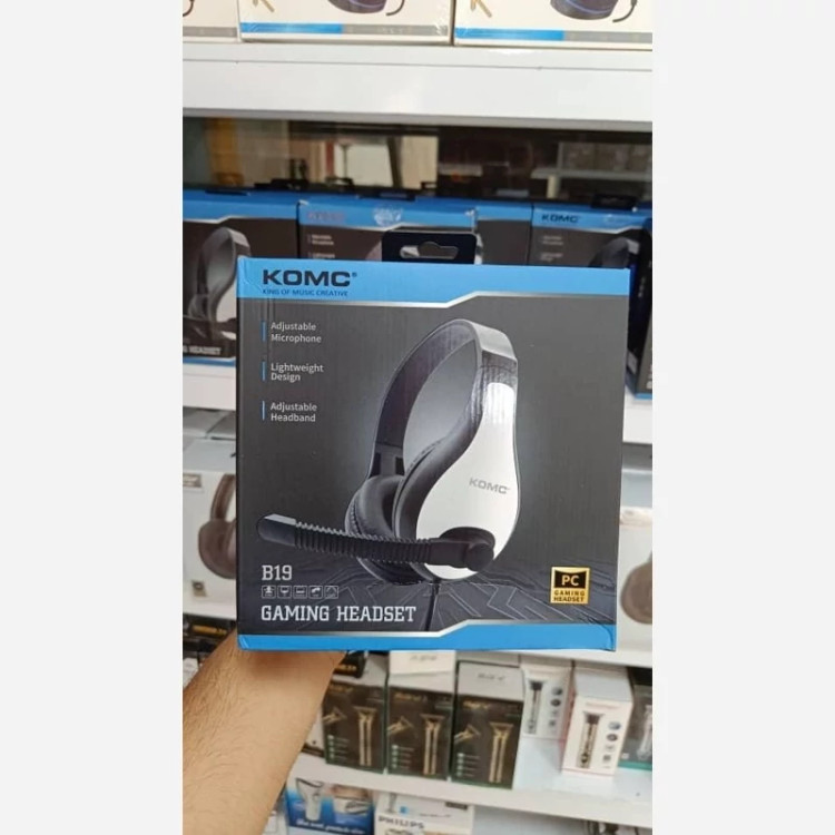 هدفون گیمینگ با سیم KOMC B19