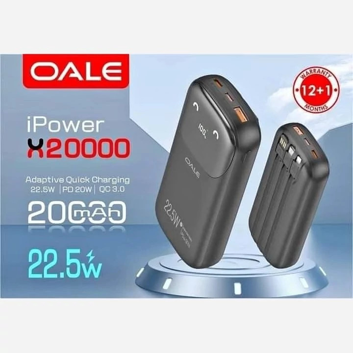 پاور بانک بیست هزار i Power OALE H20000