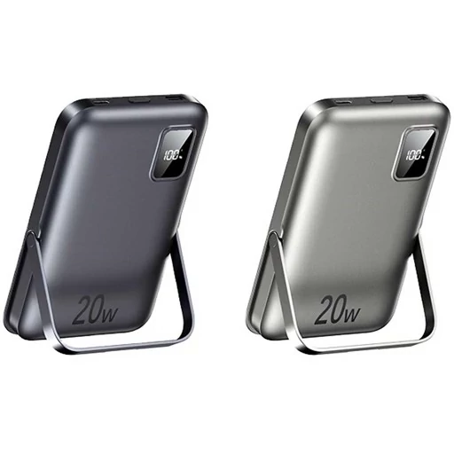 پاوربانک 10000 وایرلس 15 وات، تایپ سی 22.5 وات و شارژر هندزفری بلوتوث 2 وات ریمکس RPP-695