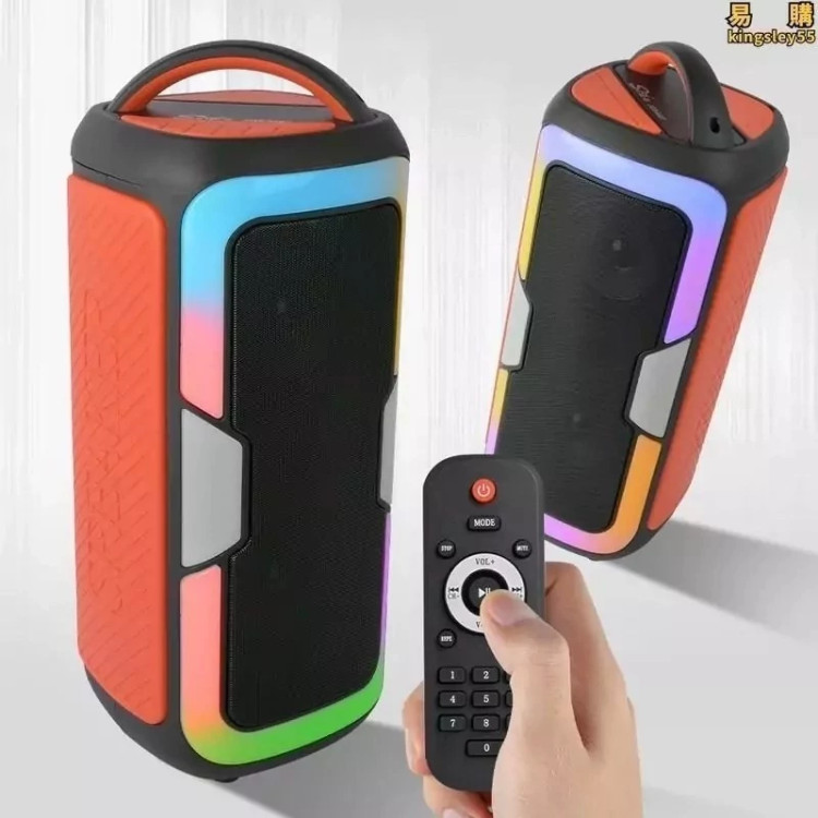 اسپیکر بی سیم قابل حمل Sing-E مدل JQS4407 همراه با میکروفون و کنترل