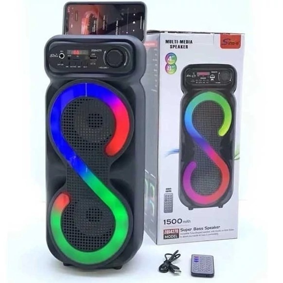 اسپیکر بلوتوثی zqs 4270 و کنترل دار