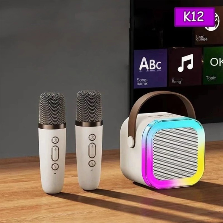 اسپیکر بلوتوثی C-K12 به همراه یک میکروفون