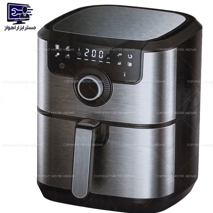 سرخ کن هواپز 6 لیتری لمسی بدون روغن 2200 وات دیجیتالی برایتون هوم با تاییدیه نوا سرخکن مدل Brighton Home BR-102
