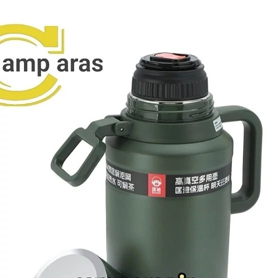 فلاسک دوجداره 3 لیتر استیل SUS 304 دی کادی DKADI
