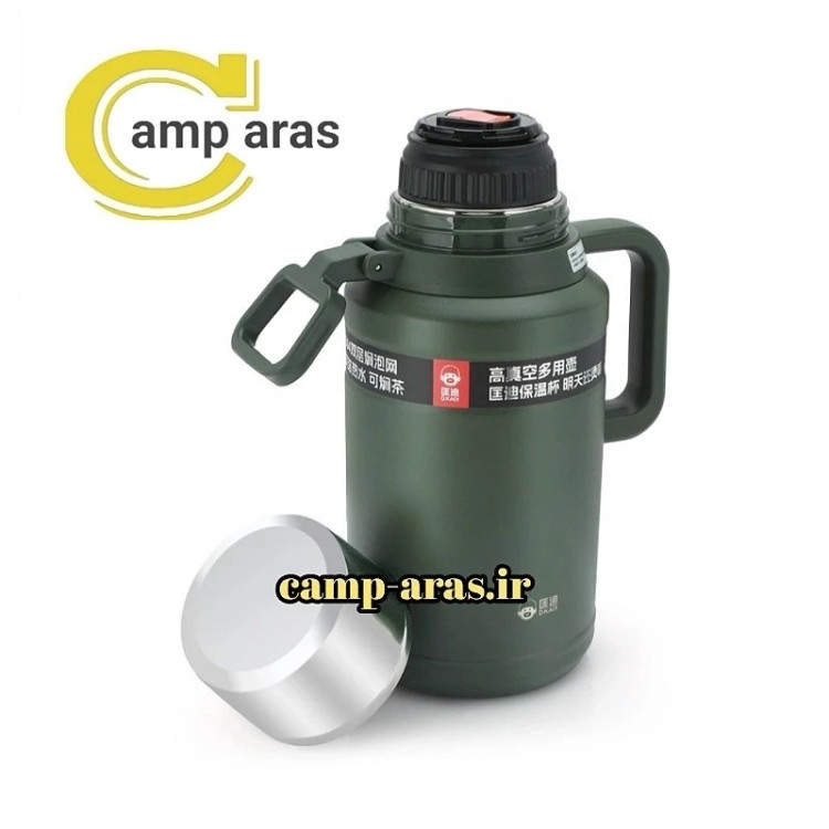 فلاسک دوجداره 3 لیتر استیل SUS 304 دی کادی DKADI