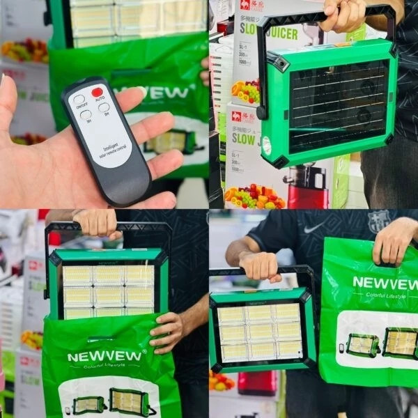 پروژکتور خورشیدی NEWVEW مدل NV-S9 چراغ قوه