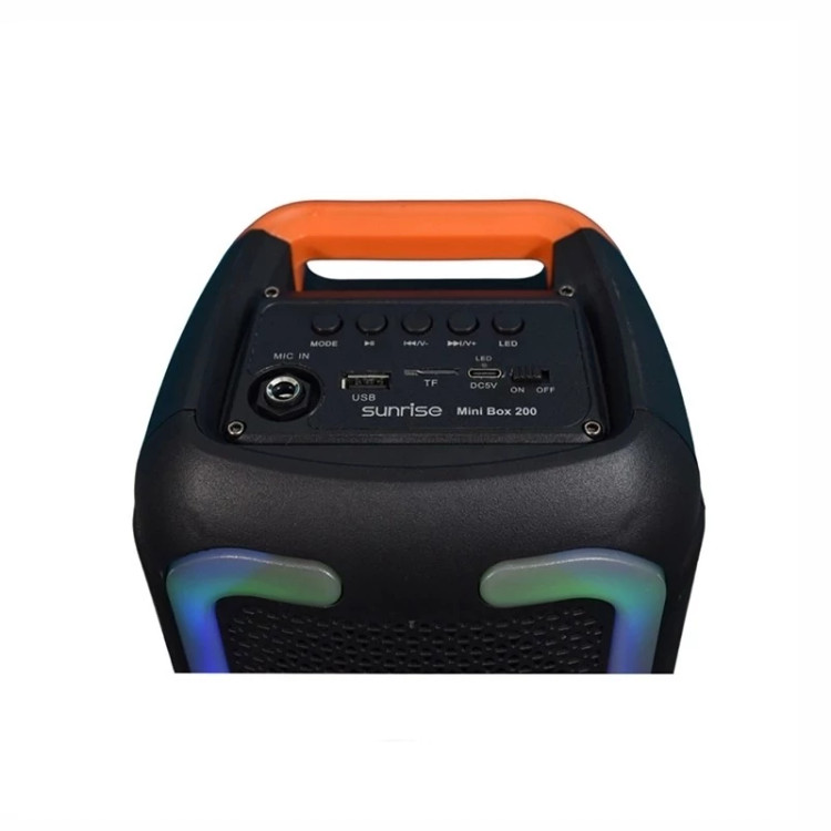 اسپیکر بلوتوثی Sunrise مینی باکس مدل Mini Box 200