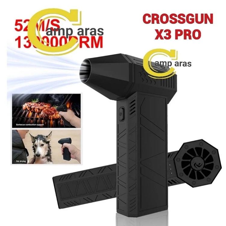 جت فن شارژی کراس گان چراغ دار CROSSGUN X3 PRO