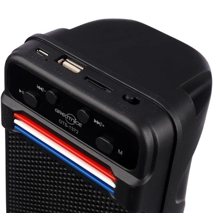 اسپیکر بلوتوثی قابل حمل گریت نایس مدل GTS-1372 ا Great Nice GTS-1372 Wireless Speaker