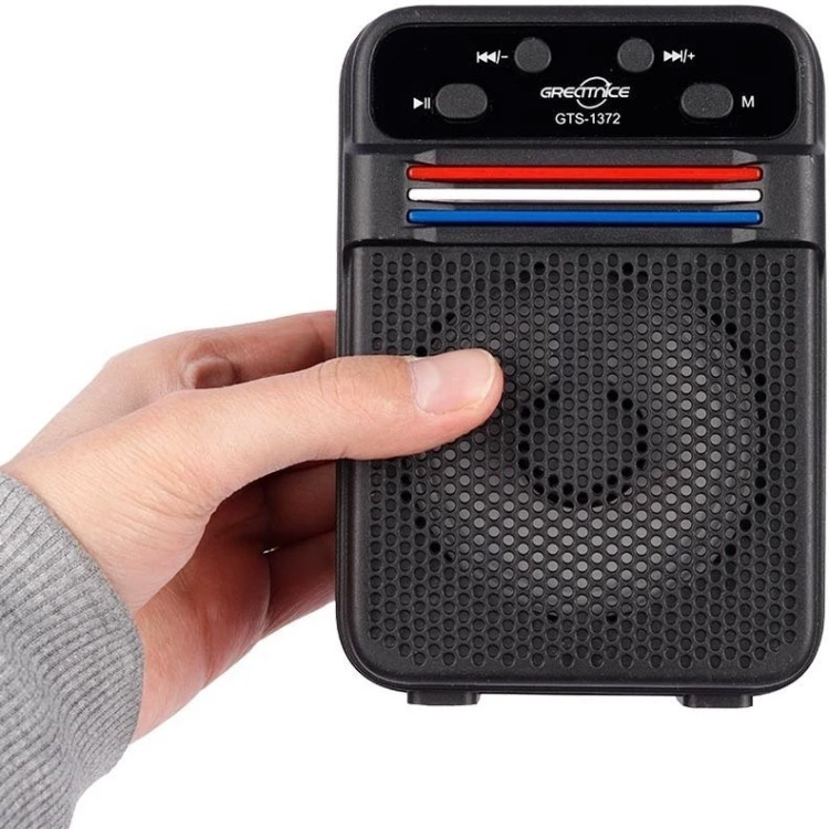 اسپیکر بلوتوثی قابل حمل گریت نایس مدل GTS-1372 ا Great Nice GTS-1372 Wireless Speaker