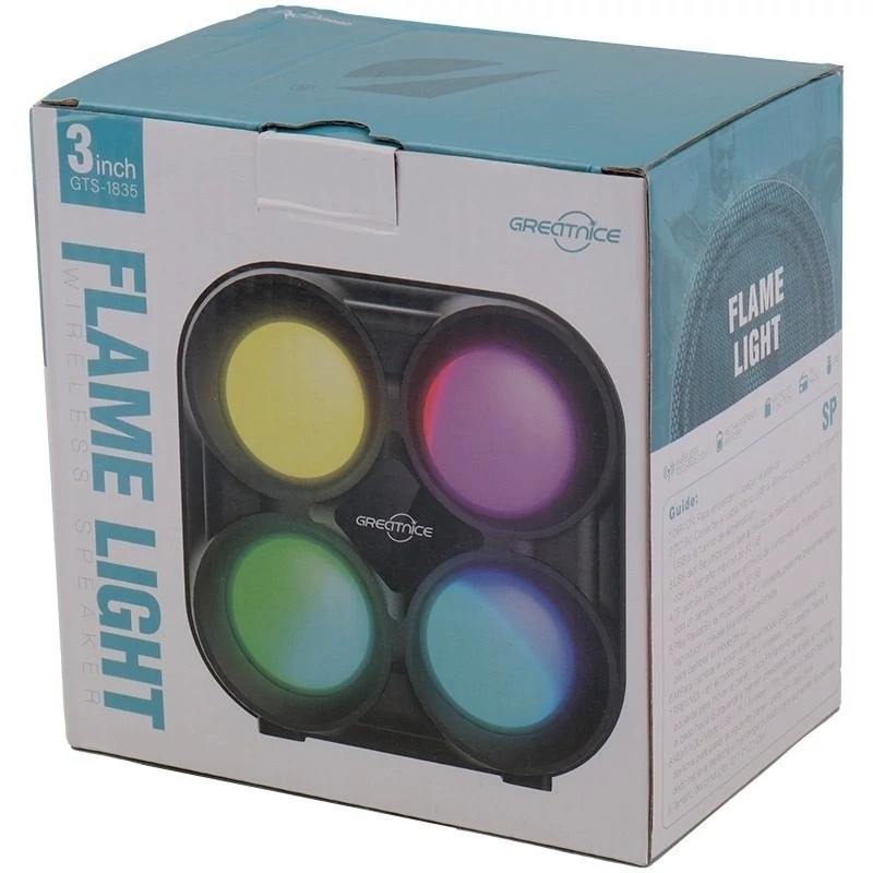 اسپیکر بلوتوثی رم و فلش خور Greatnice GTS-1835 ا Greatnice GTS-1835 Wireless Speaker