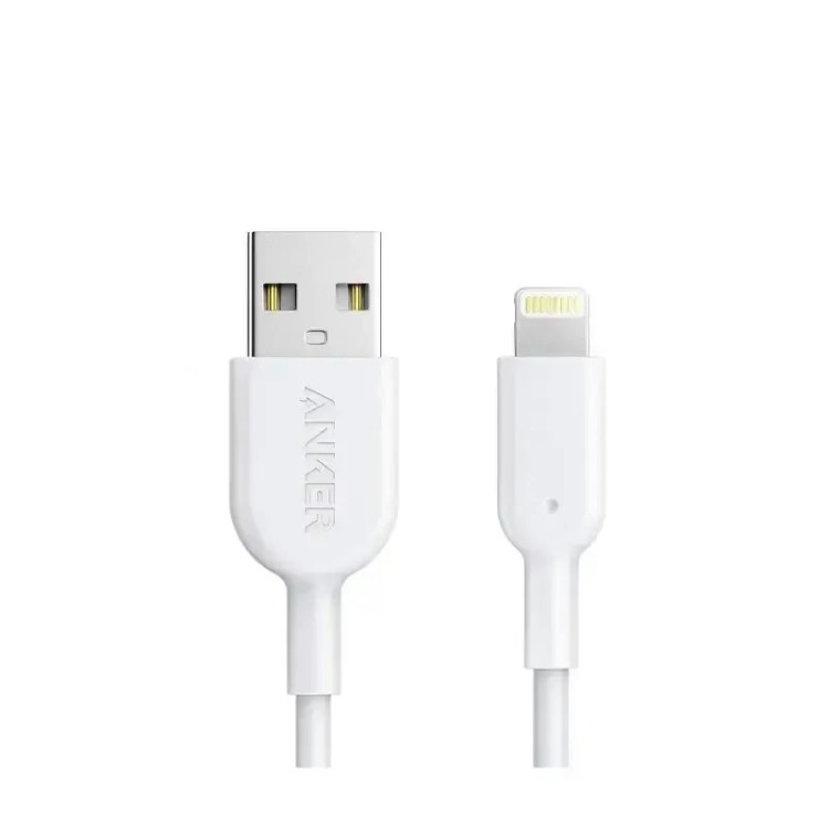 کابل شارژ انکر مدل Anker PowerLine II USB-A to Lightning-A8432 با طول 90 سانتی متر