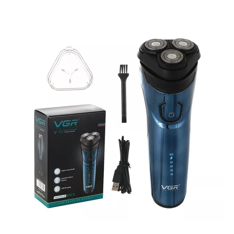 ماشین سه تیغ ضد آب حرفه ای مدل VGR-322