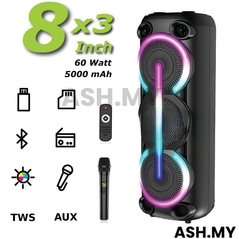 اسپیکر حرفه ای قدی، مدل ZQS 8313.