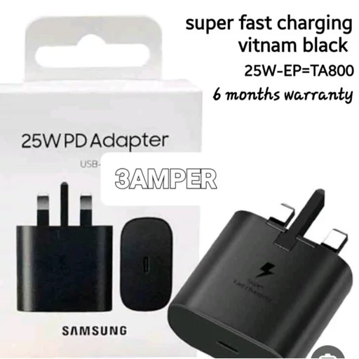 شارژر 25 وات سامسونگ A35 Adapter usb-
