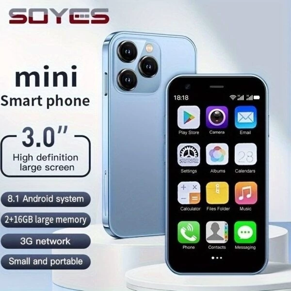 کوچکترین گوشی لمسی دنیا گوشی اندروید سویس S16 Mini حافظه 8 رم 1.5 گیگابایت