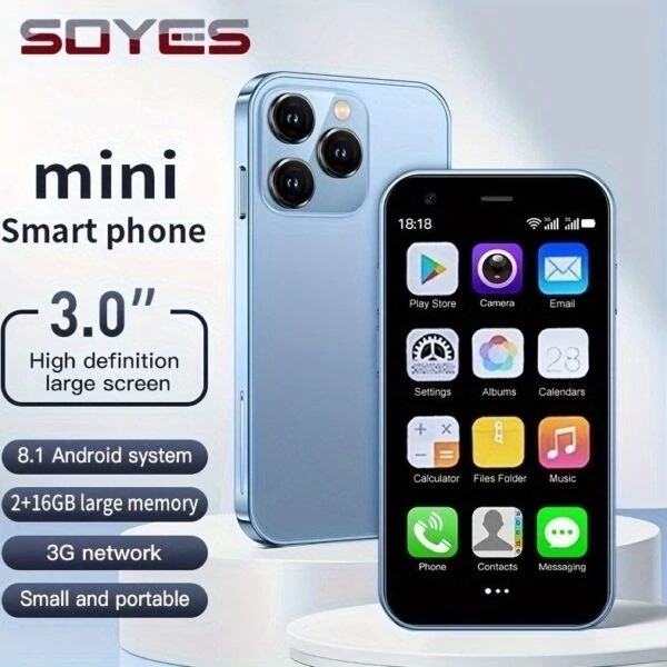کوچکترین گوشی لمسی دنیا گوشی اندروید سویس S16 Mini حافظه 8 رم 1.5 گیگابایت