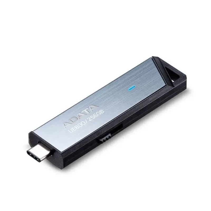 فلش مموری USB 3.2 Gan2 Type-C ای دیتا مدل UE800 ظرفیت 256 گیگابایت