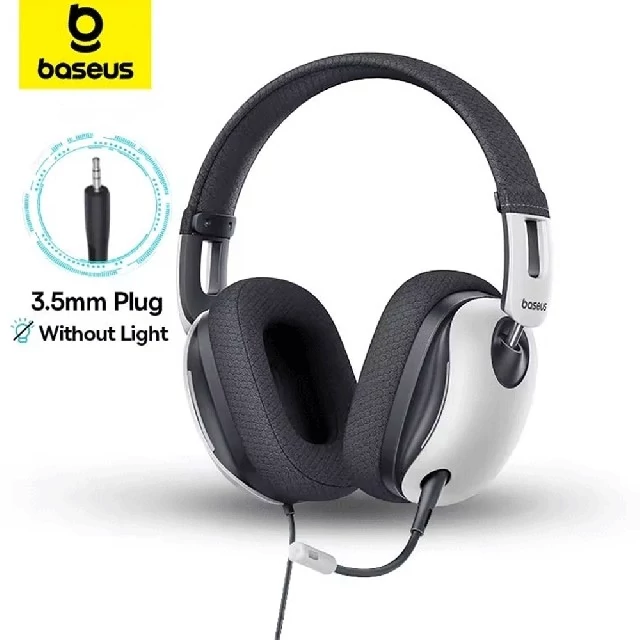 هدست و هدفون سیمی گیمینگ با جک 3.5 میلی متری بیسوس مدل GoPlay 1 Max