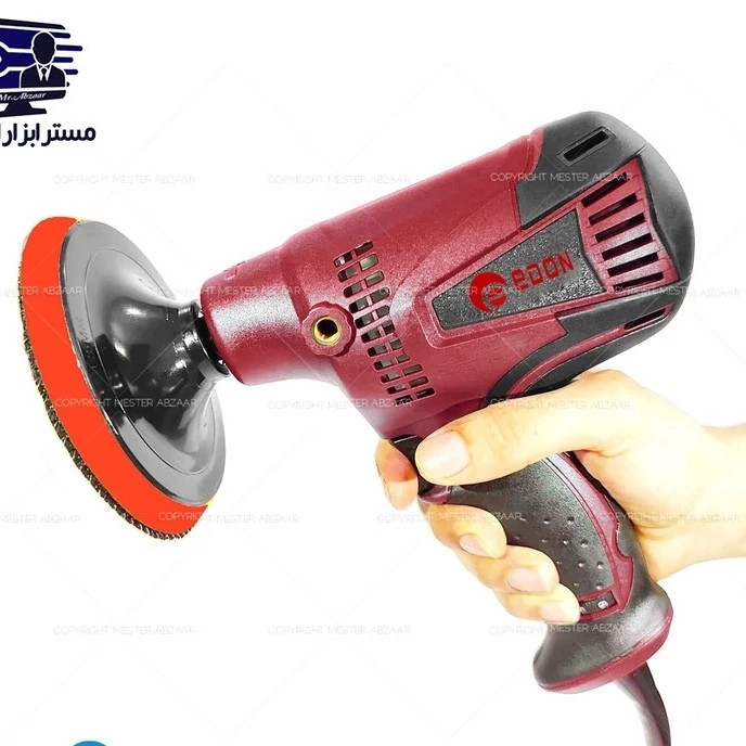 پولیش دریلی دیمردار دستی حرفه ای ادون تفنگی مدل EDON BM125/600