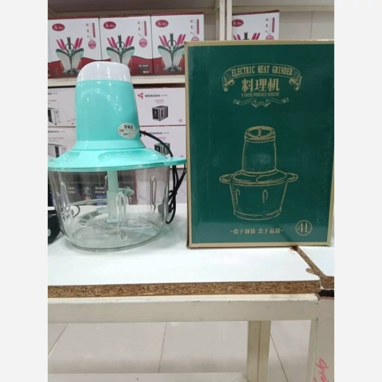 مخلوط کن و غذا ساز 4 لیتری استیل 400 وات