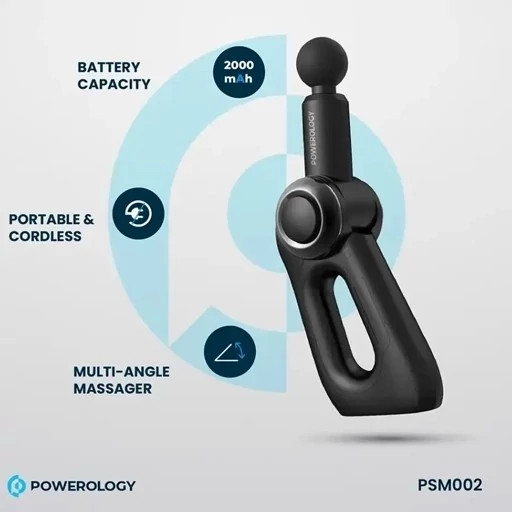 ماساژور تفنگی بدن پاورولوژی PSM002